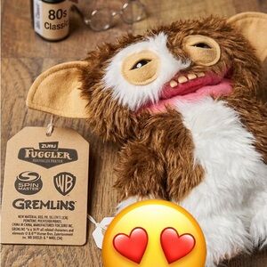 Zuru Fuggler x Gremlins Gizmo Plush 9.5”Funny Ugly Monster Toy NWOT 2024